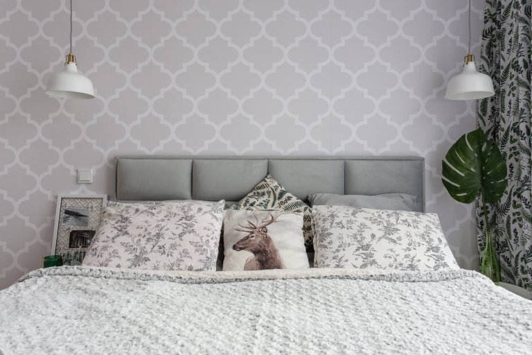 Byt v pastelových barvách