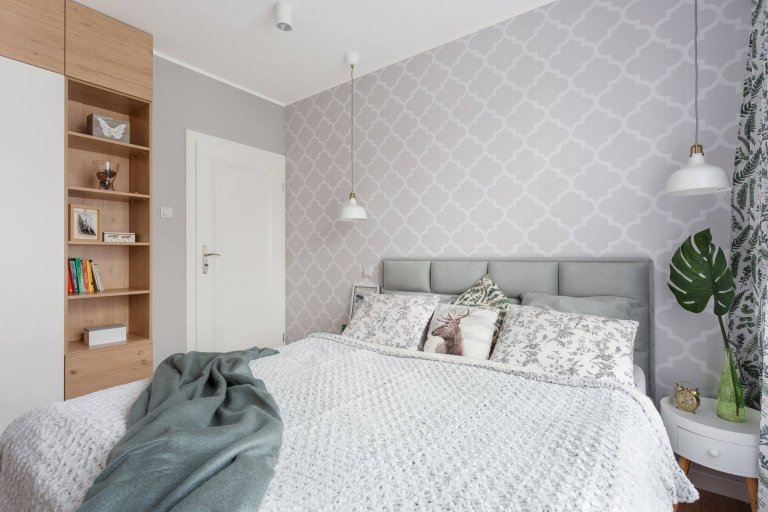 Byt v pastelových barvách