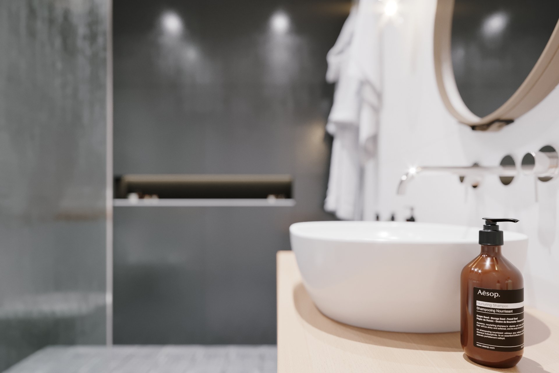 Černá barva bytu sluší