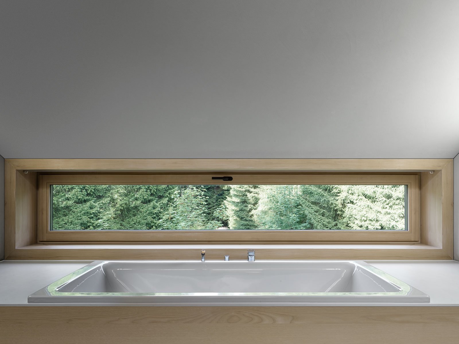 Dřevěný dům v Rakouských horách