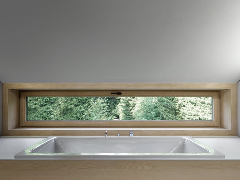 Dřevěný dům v Rakouských horách