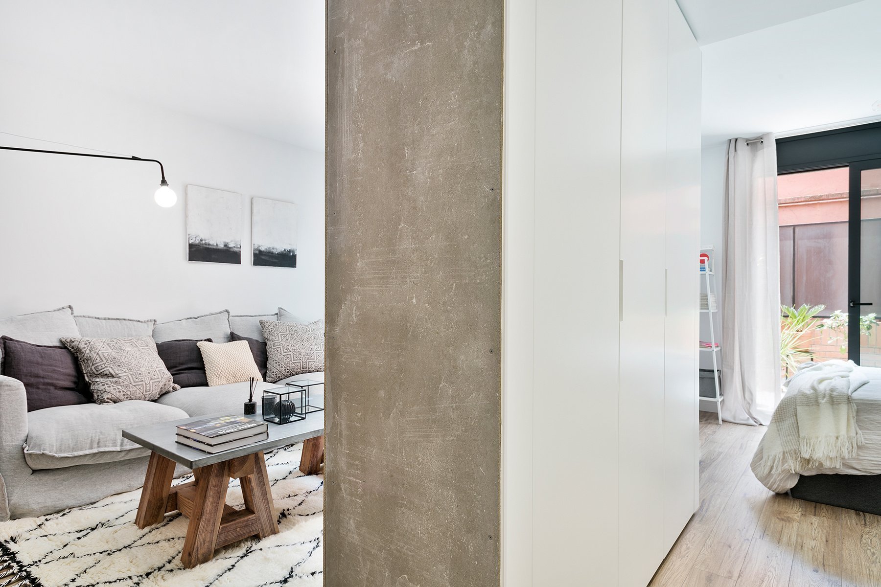 Industriální byt v Barceloně