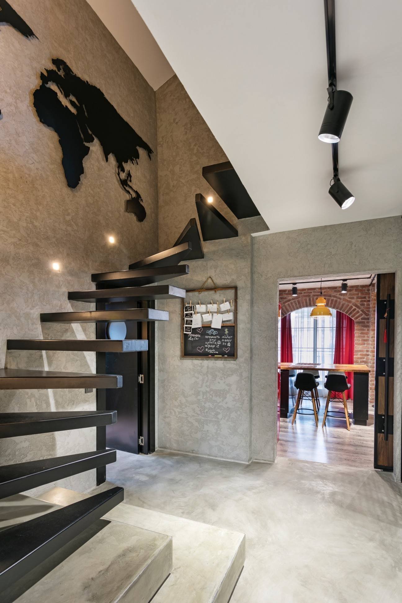 Industriální loft pro chlapa