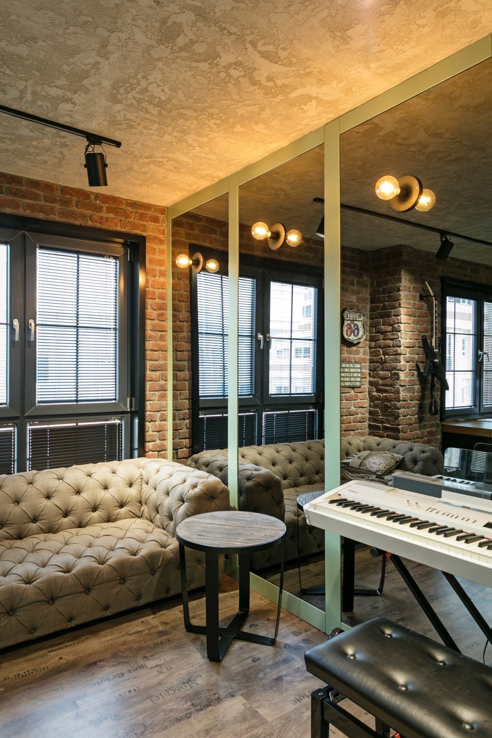 Industriální loft pro chlapa