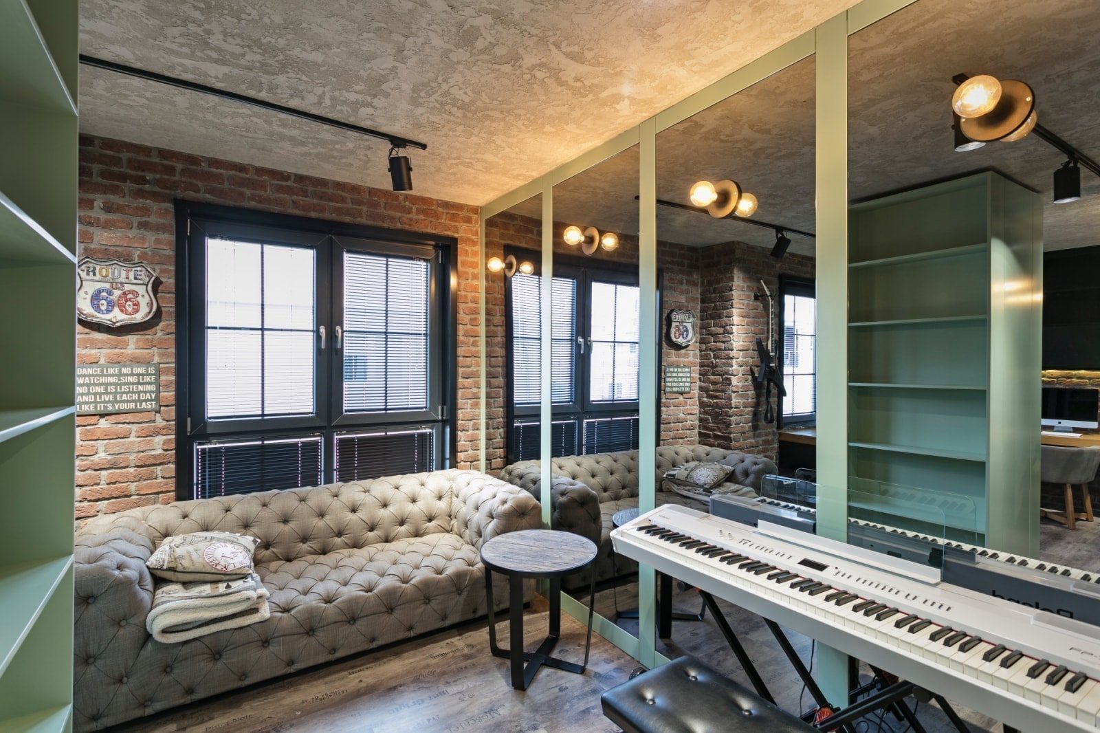 Industriální loft pro chlapa