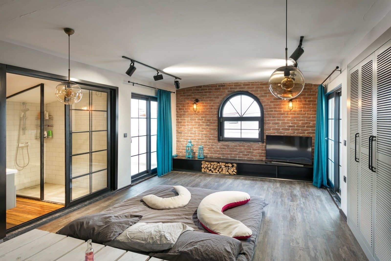 Industriální loft pro chlapa