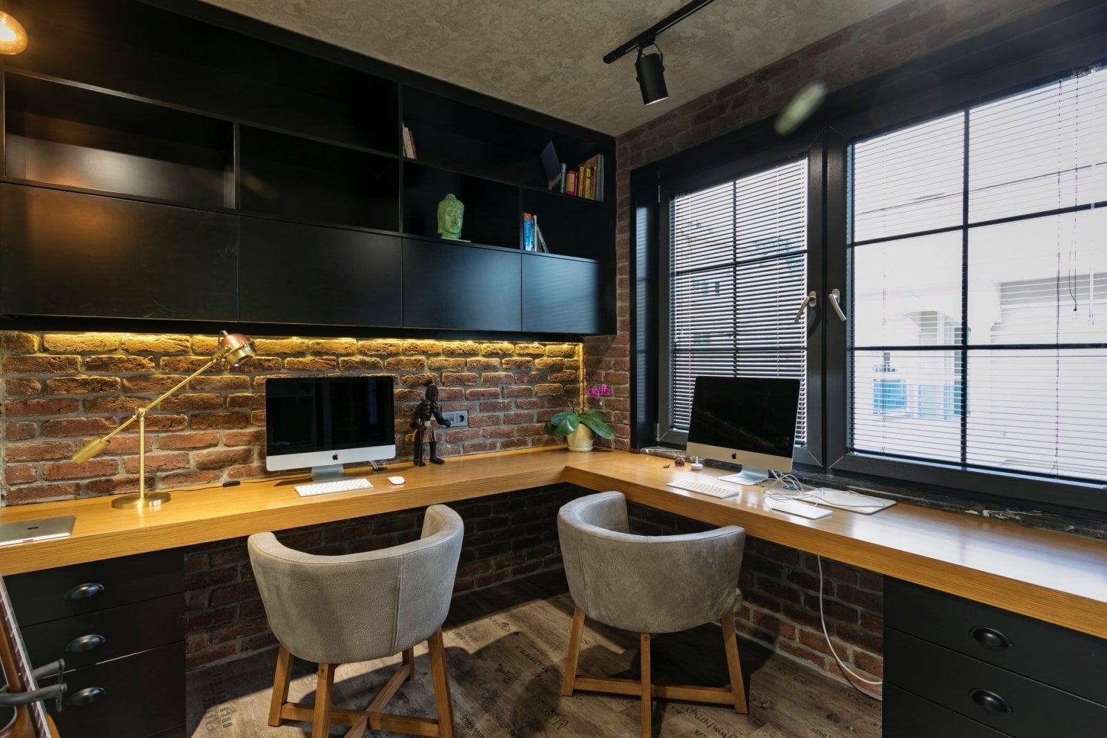 Industriální loft pro chlapa