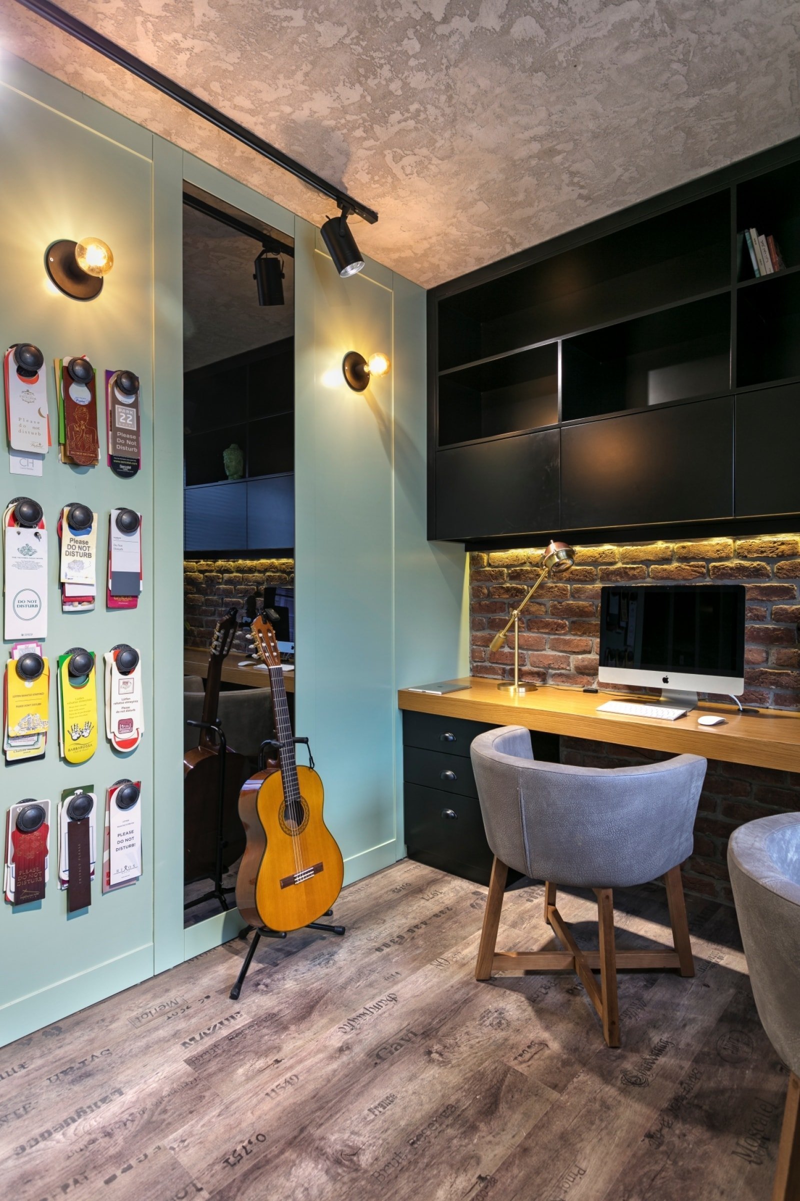 Industriální loft pro chlapa