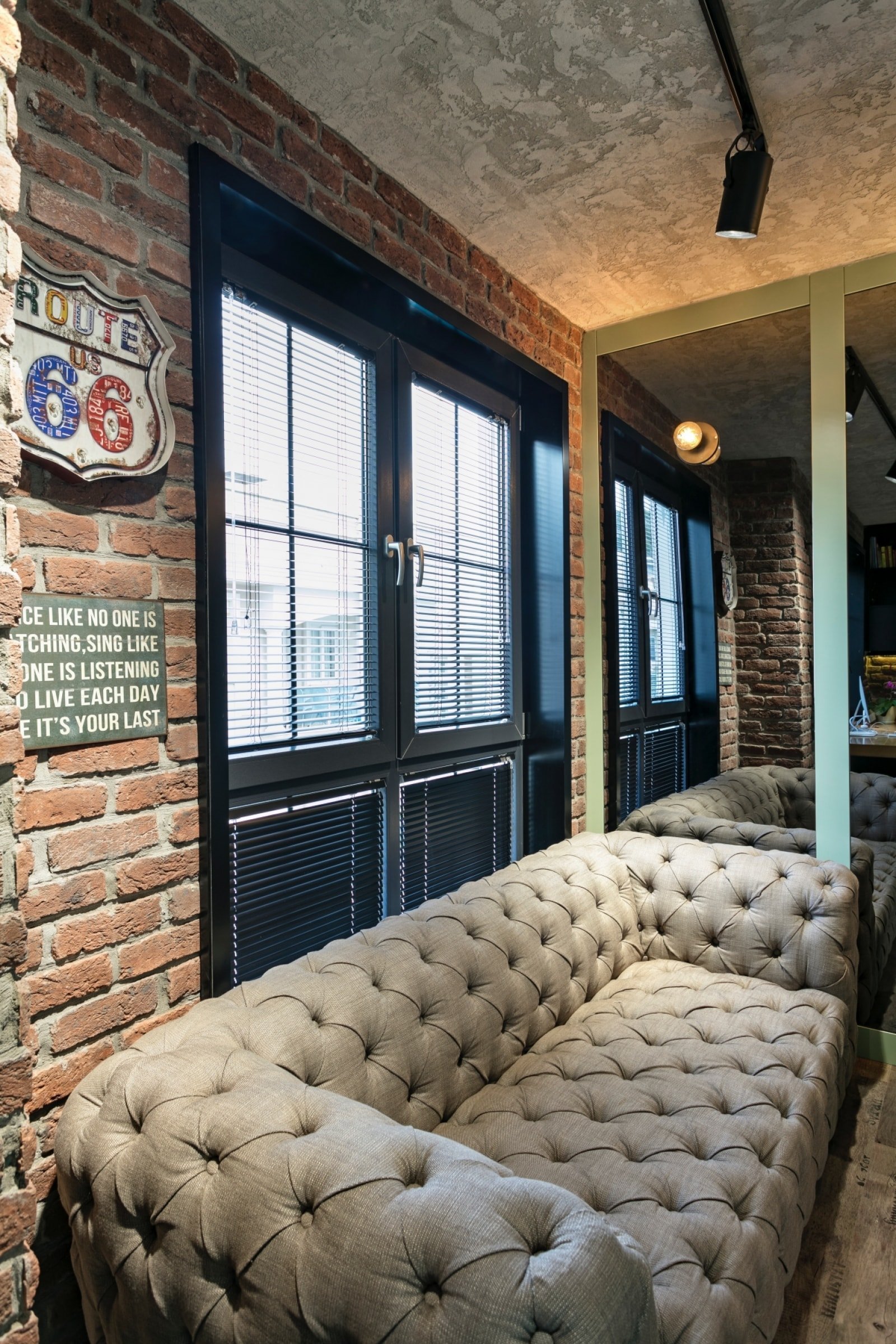 Industriální loft pro chlapa