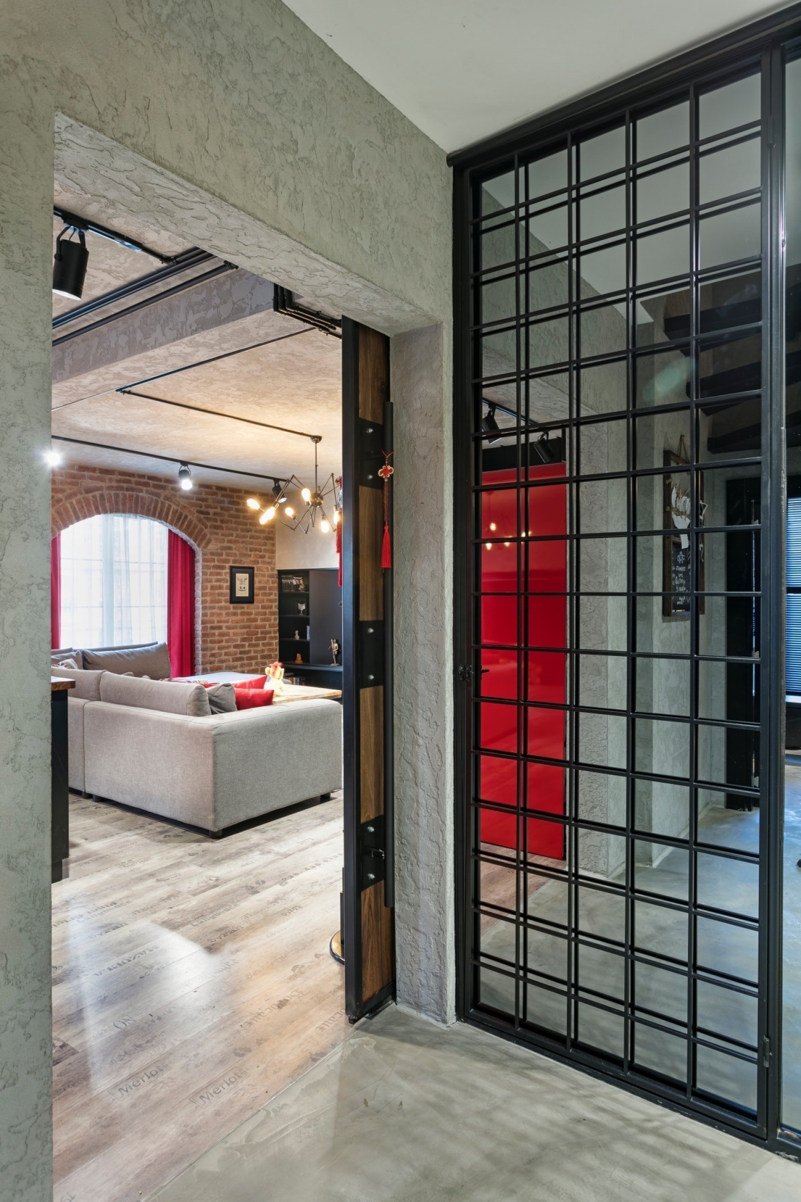 Industriální loft pro chlapa