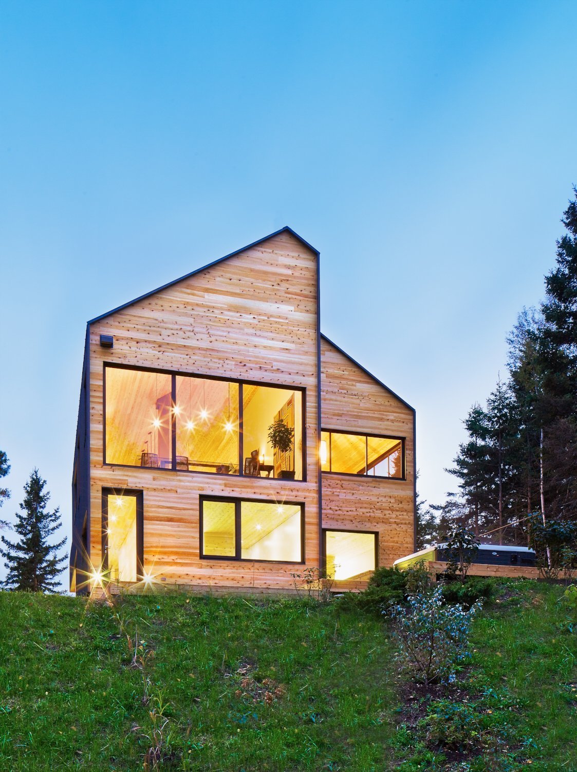 Krásný a stylový dům v horách