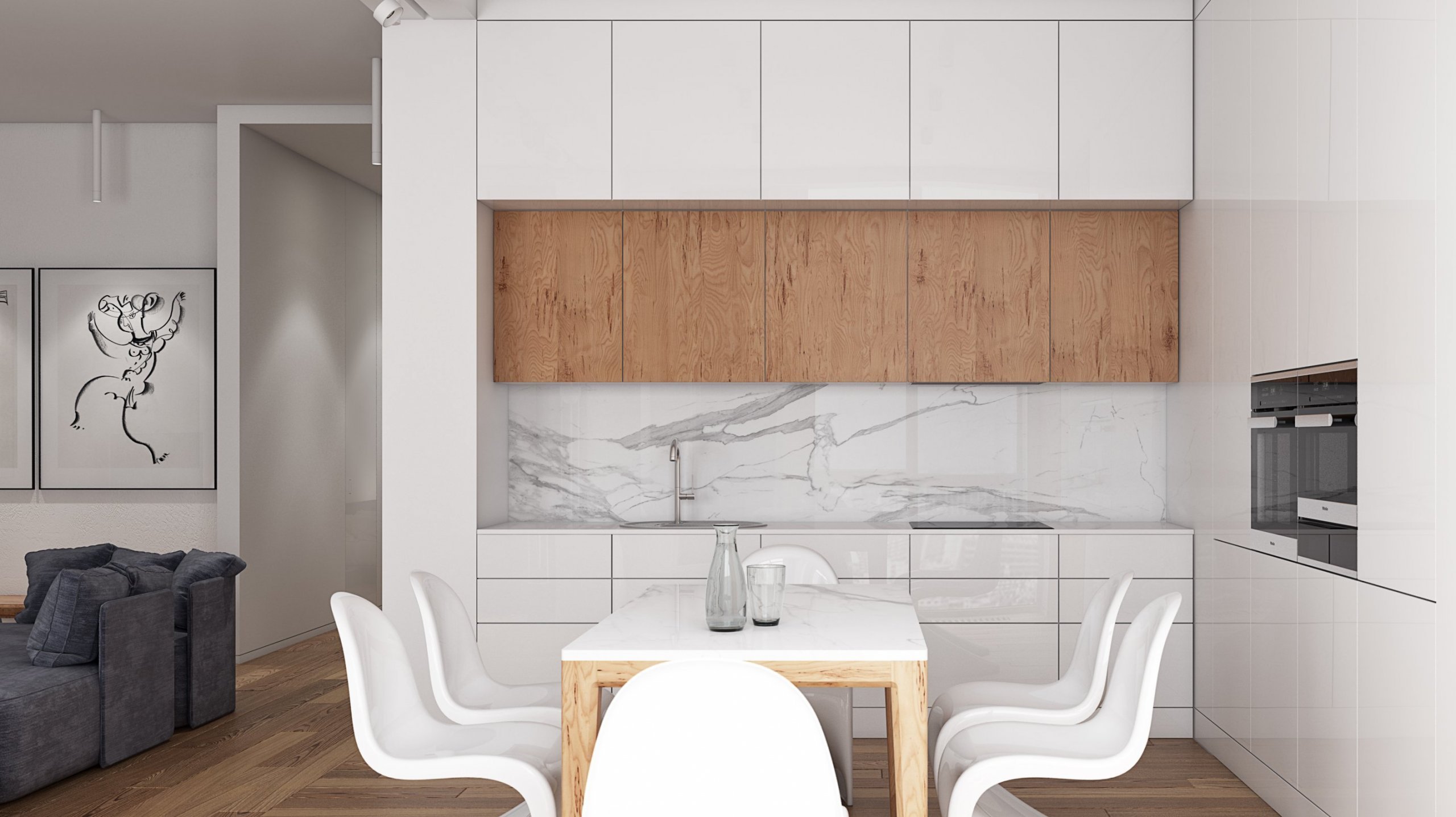 Minimalistický apartmán