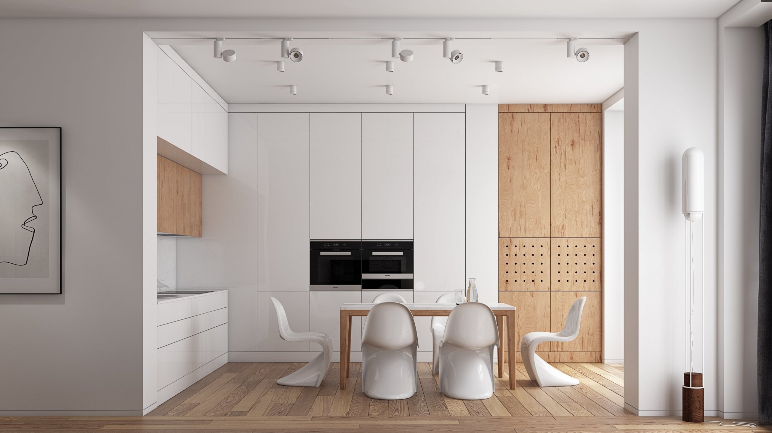 Minimalistický apartmán