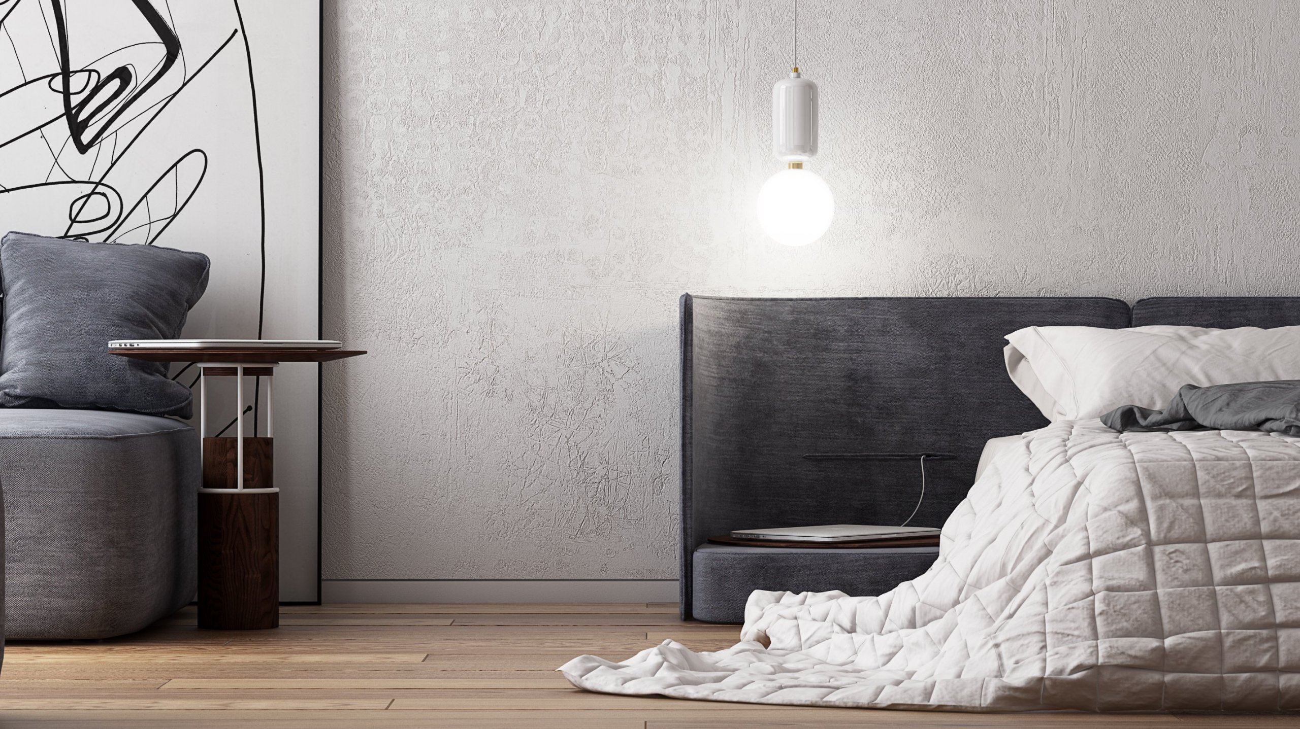 Minimalistický apartmán