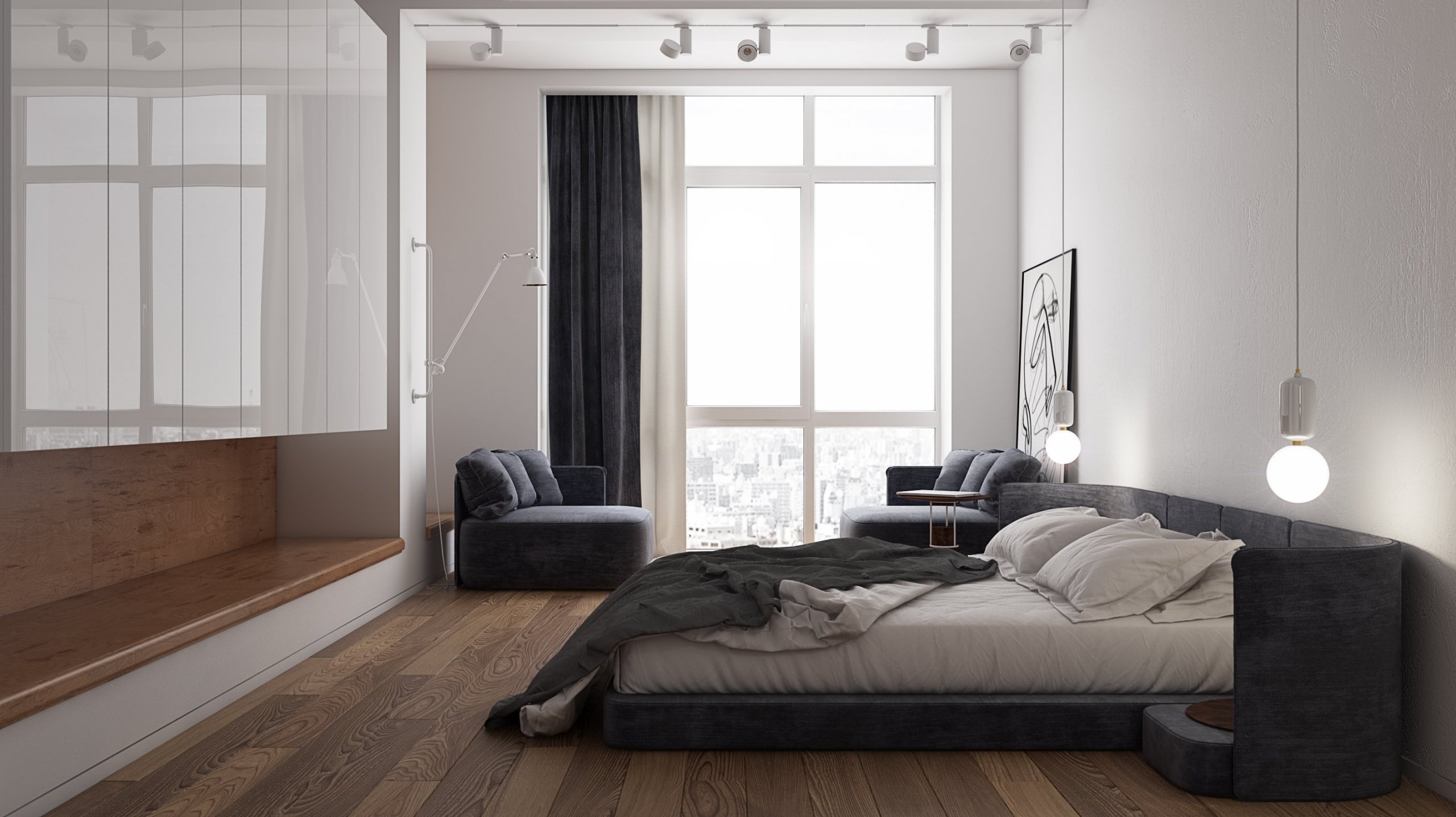 Minimalistický apartmán