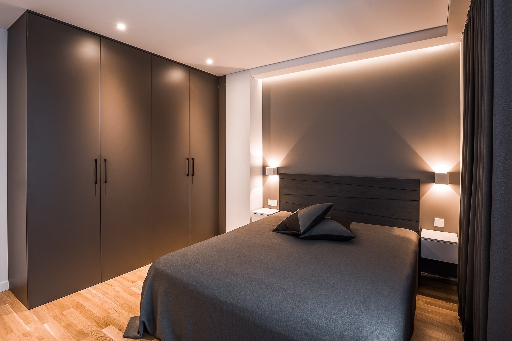 Minimalistický byt hvězdáře