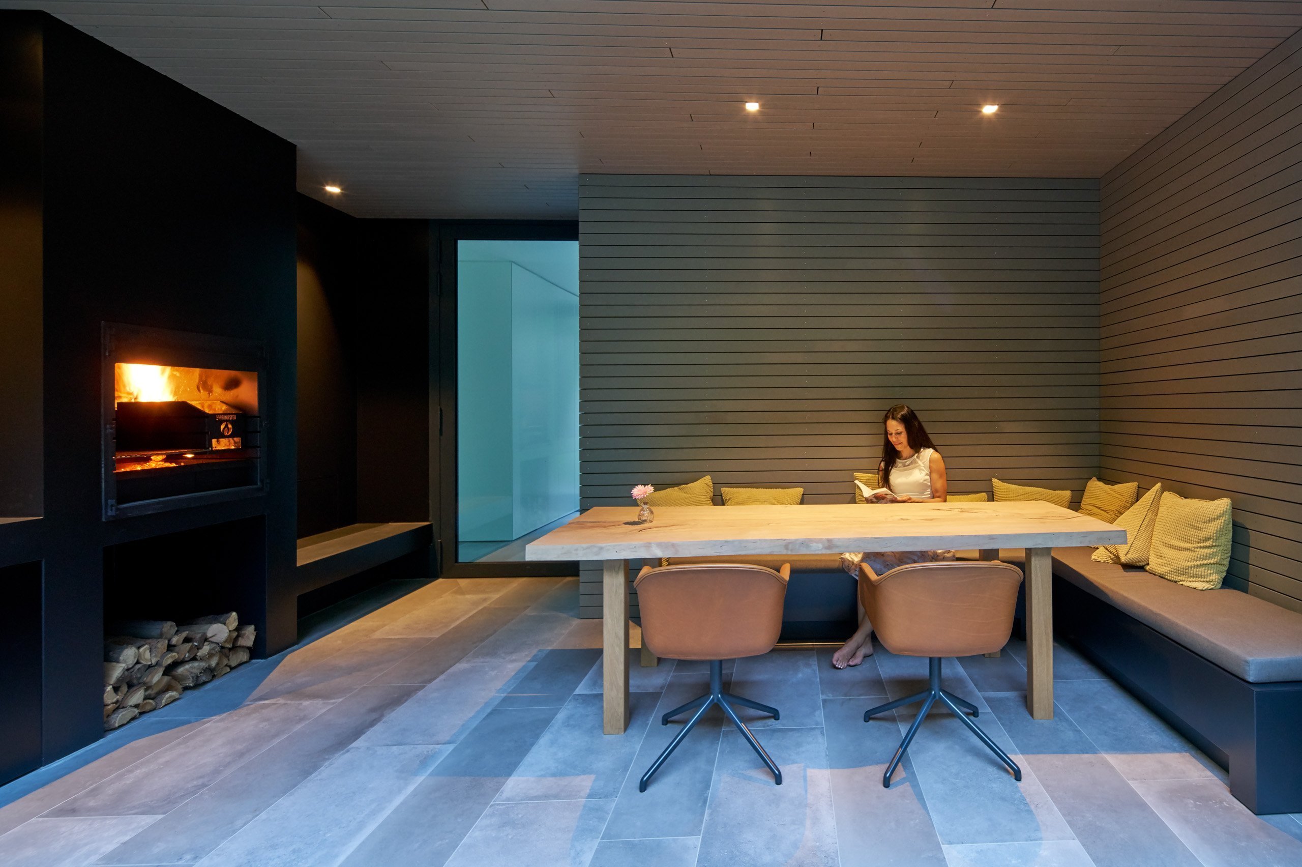 Moderní vila v lese