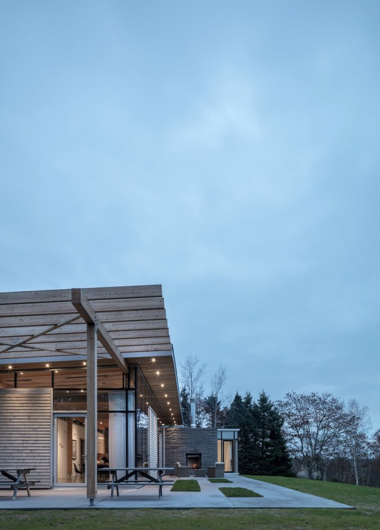 Ohromující moderní bydlení navržené pro pár v zasloužilém věku