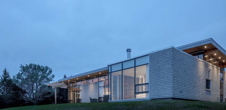 Ohromující moderní bydlení navržené pro pár v zasloužilém věku