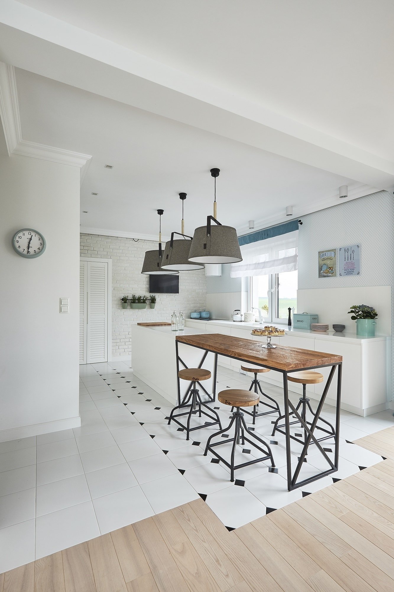 Stylové bydlení s tyrkysovou