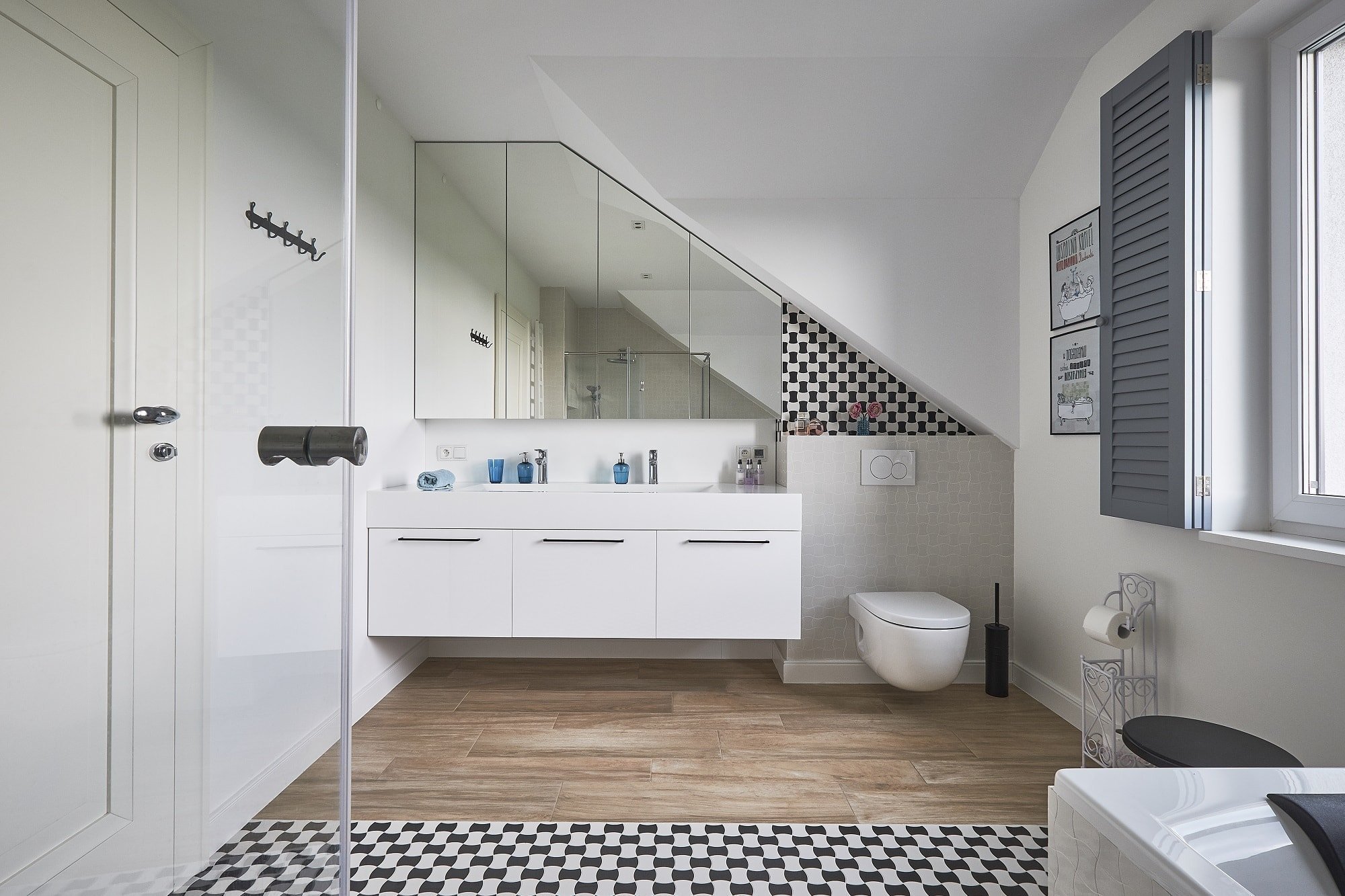 Stylové bydlení s tyrkysovou