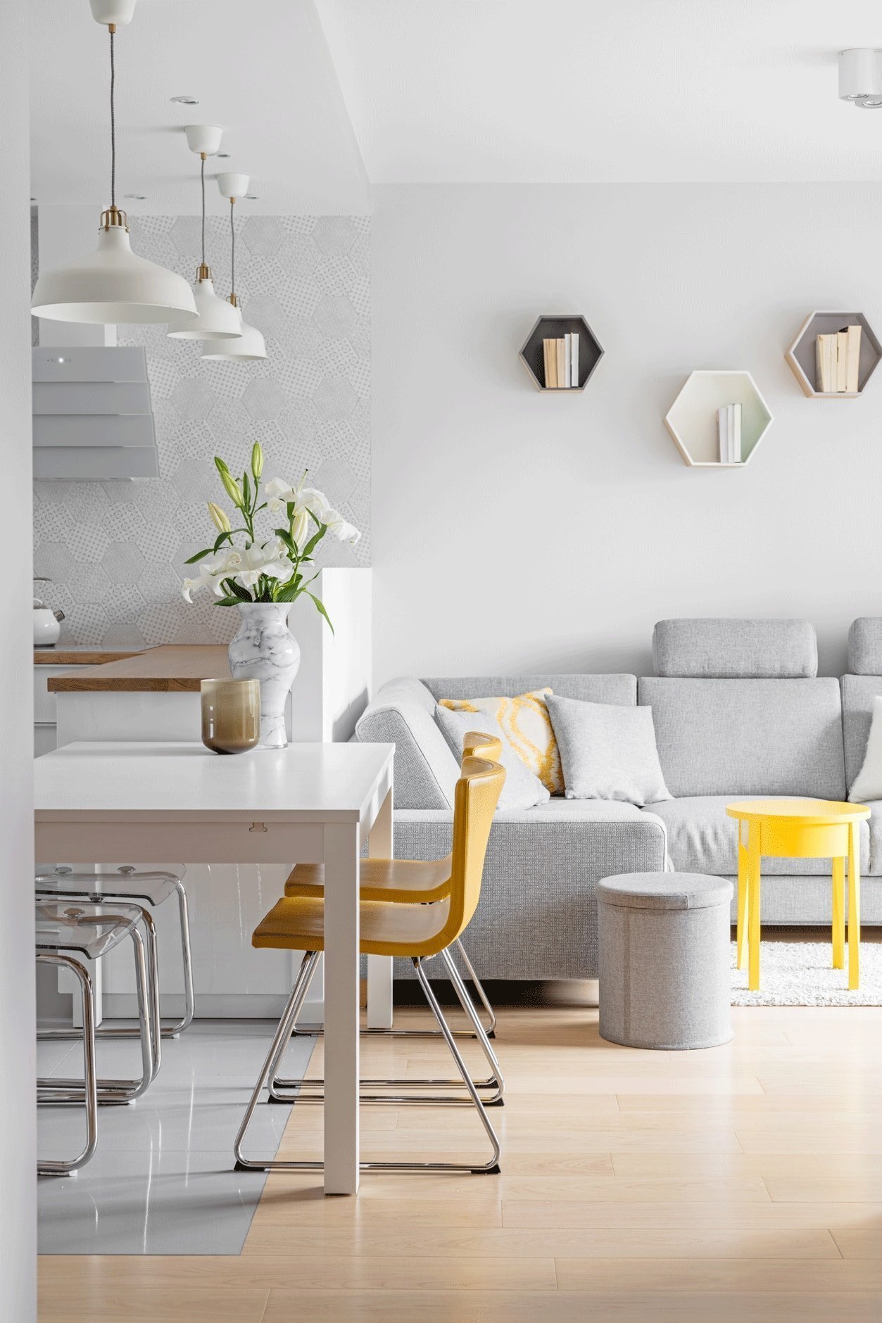 Skandinávské bydlení pro čtyřčlennou rodinu