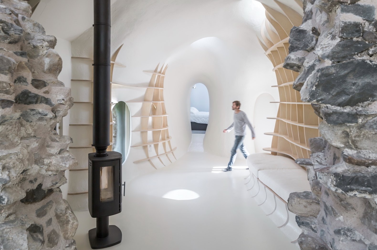 Z venkovské ruiny moderní bydlení