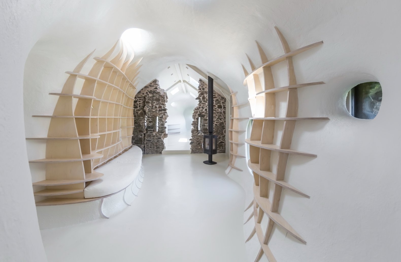 Z venkovské ruiny moderní bydlení