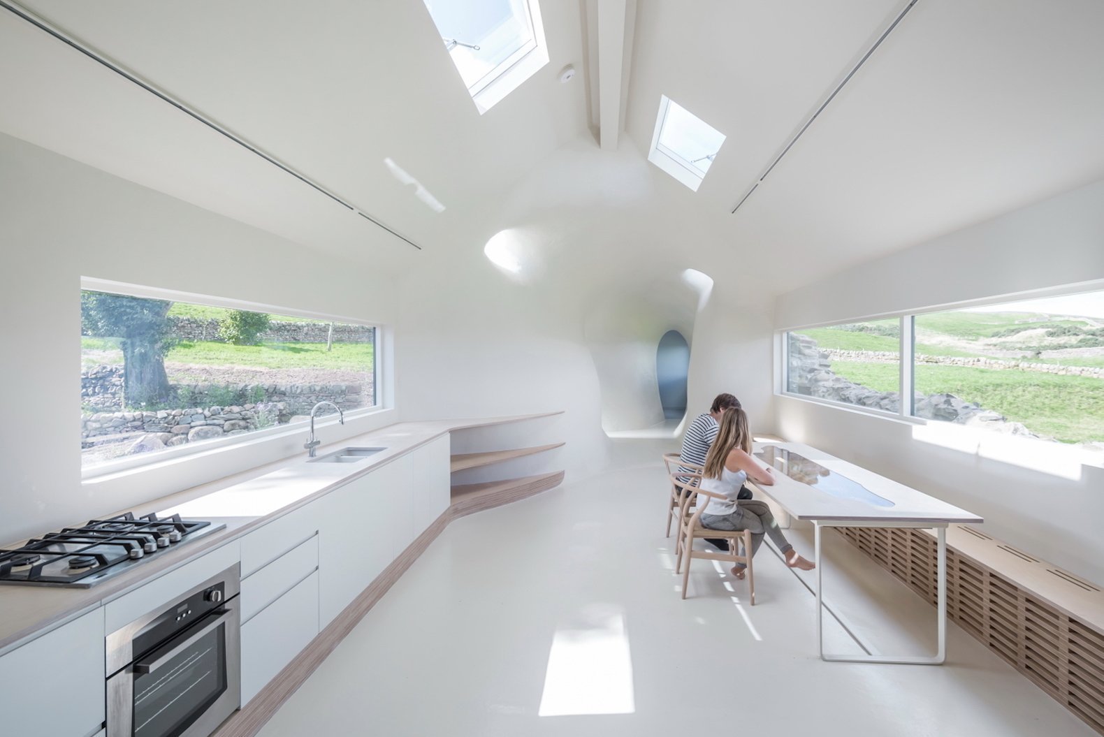 Z venkovské ruiny moderní bydlení