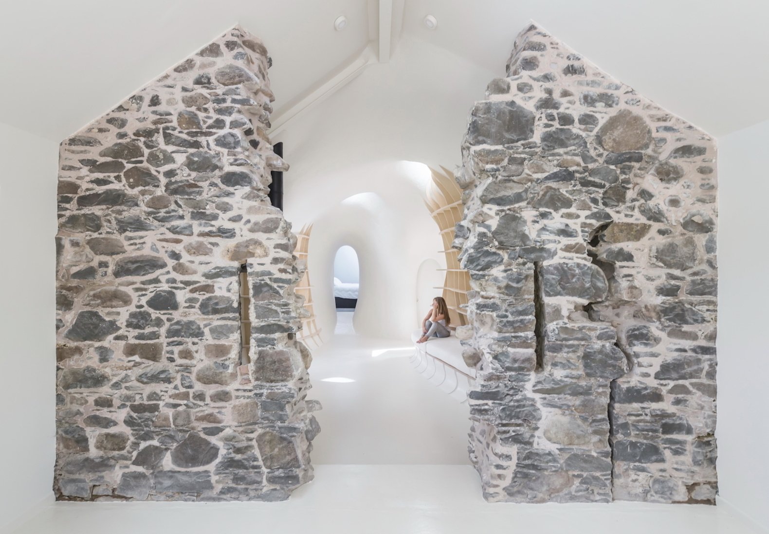 Z venkovské ruiny moderní bydlení