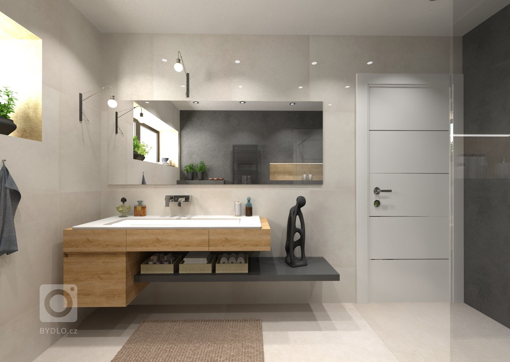 Nahlédněte s námi do vizualizace&nbsp;bytu pro mladý pár. Elegantní interiér vás zaujme nejen pletou světlých tónů a přírodních materiálů.
