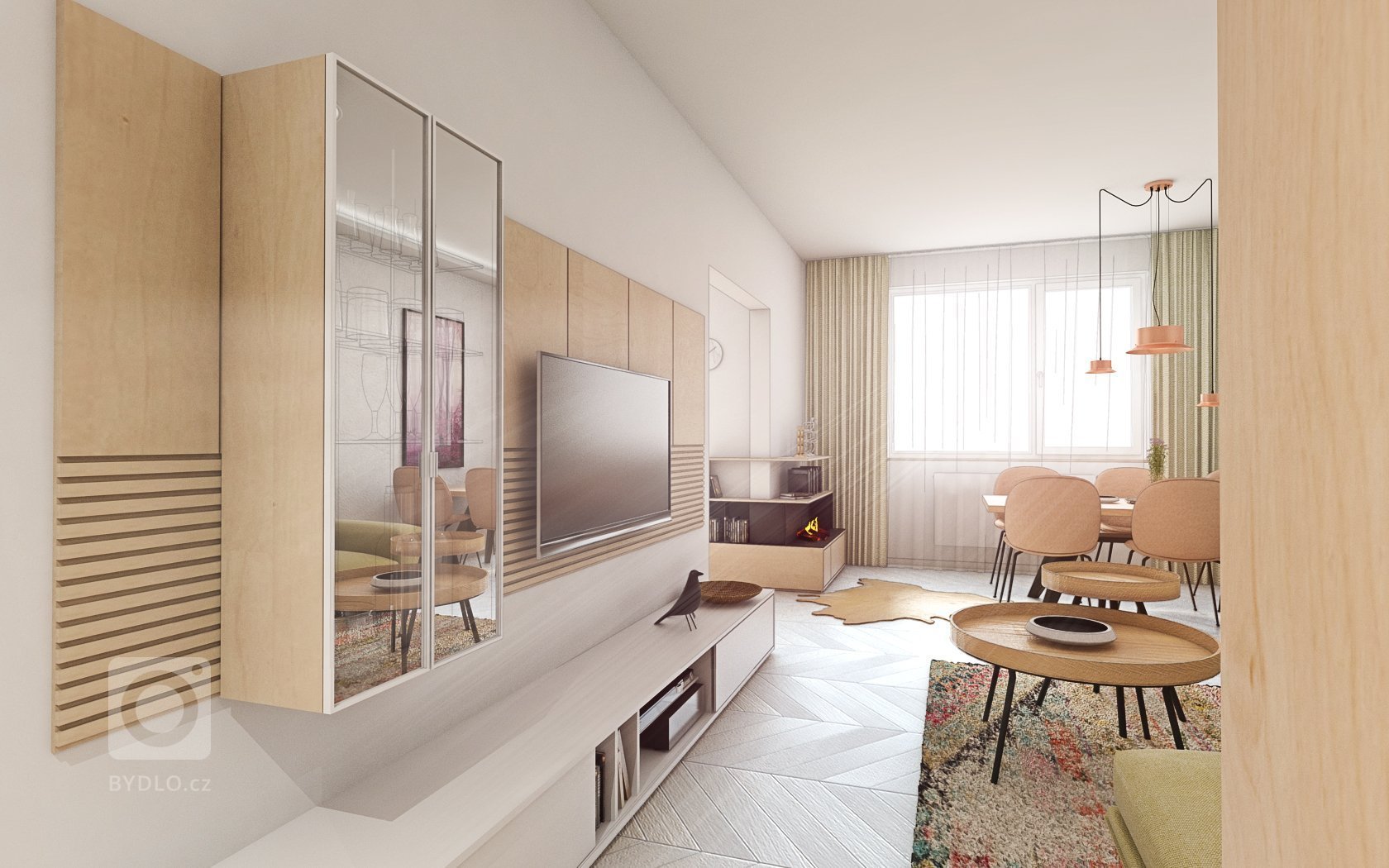 Z obyčajného panelákového bytu sa podarilo vytvoriť zaujímavý koncept interiéru. Trochu&nbsp;romantický&nbsp;a zároveň&nbsp;so štipkou španielskeho…