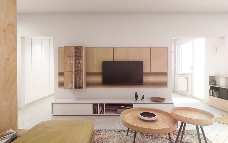 Z obyčajného panelákového bytu sa podarilo vytvoriť zaujímavý koncept interiéru. Trochu&nbsp;romantický&nbsp;a zároveň&nbsp;so štipkou španielskeho…