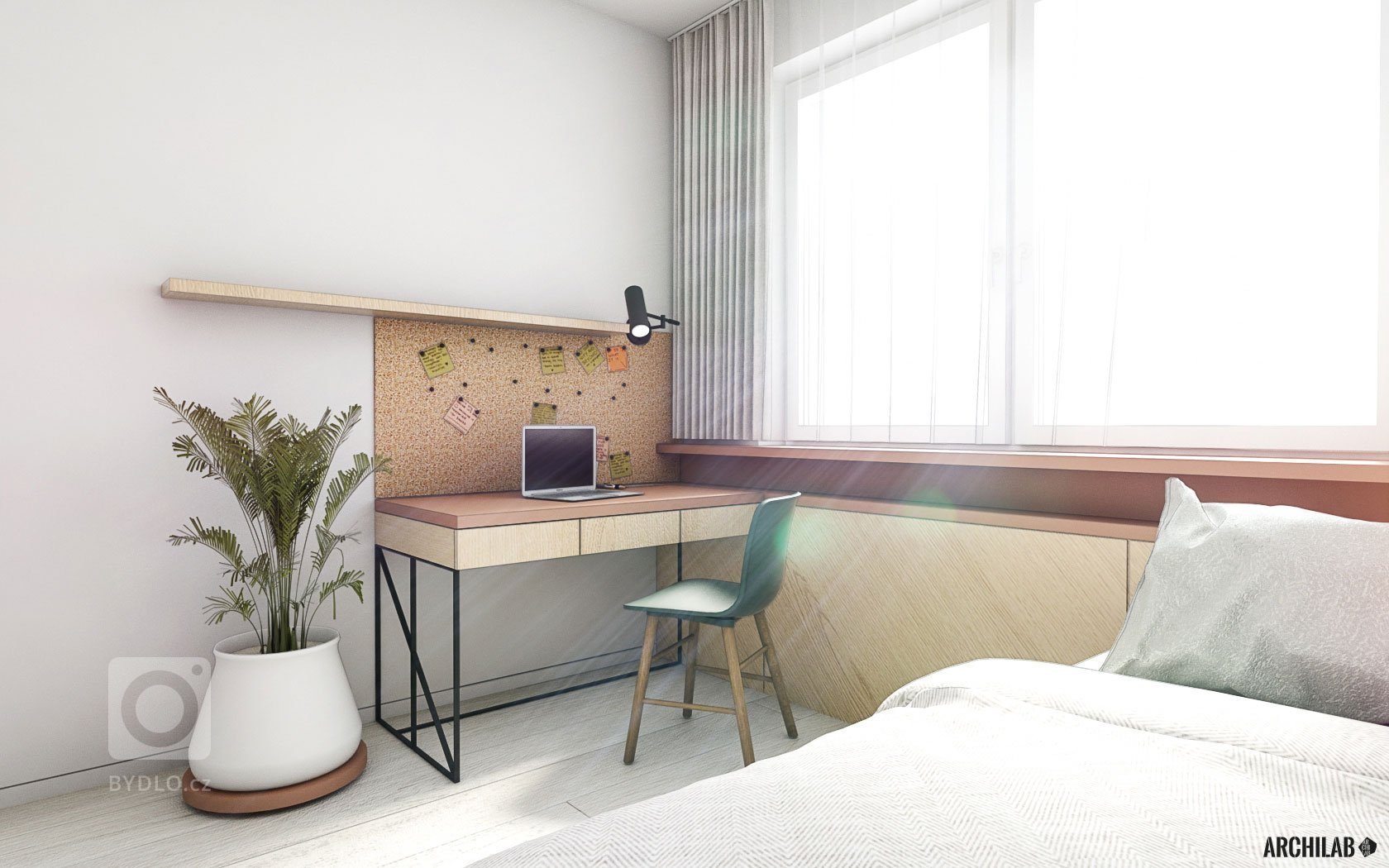 Do novostavby bytového domu v Rohožníku sme navrhli útulný a inšpiratívny interiér menšieho 2-izbového bytu. Starostlivo zvolený koncept dotvárajú premyslené materiály a povrchy. Akcent v podobe terakotovej farby sme dali na kuchyňu, ktorá tvorí ideovú dominantu prepojeného priestoru.