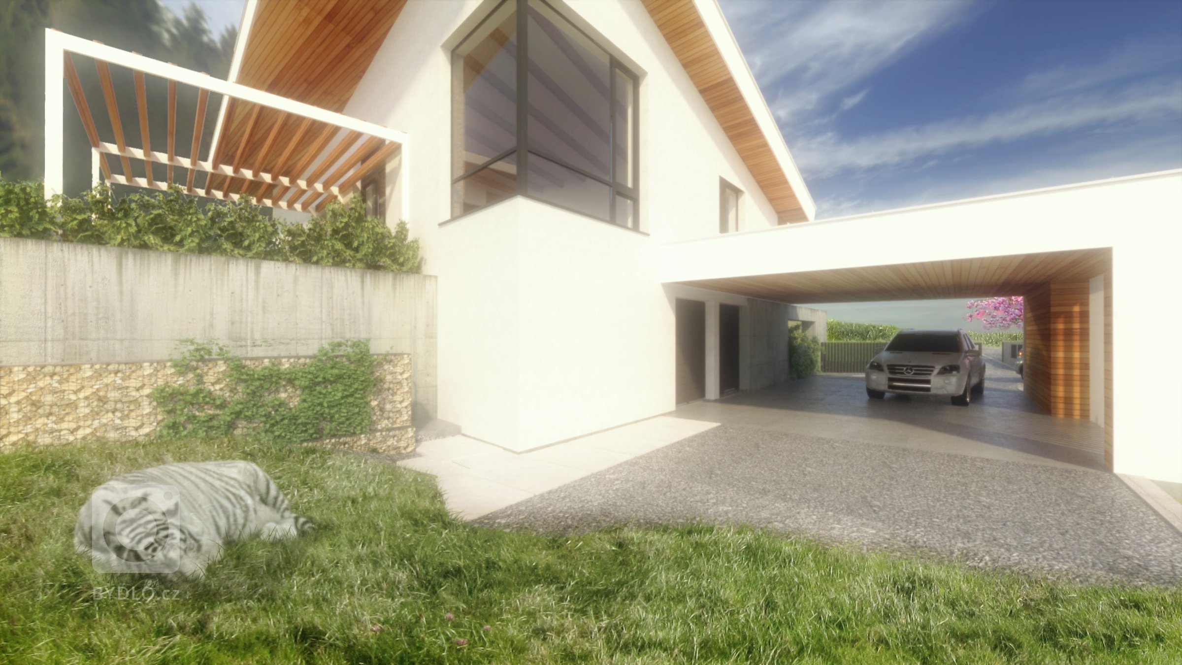 Náš ďalší návrh &acute;&acute;T - house&acute;&acute; Vás opäť presvedčí o tom, že svah môže mať okrem výhľadu mnoho iných výhod. Stačí zvoliť správny tvar a..…