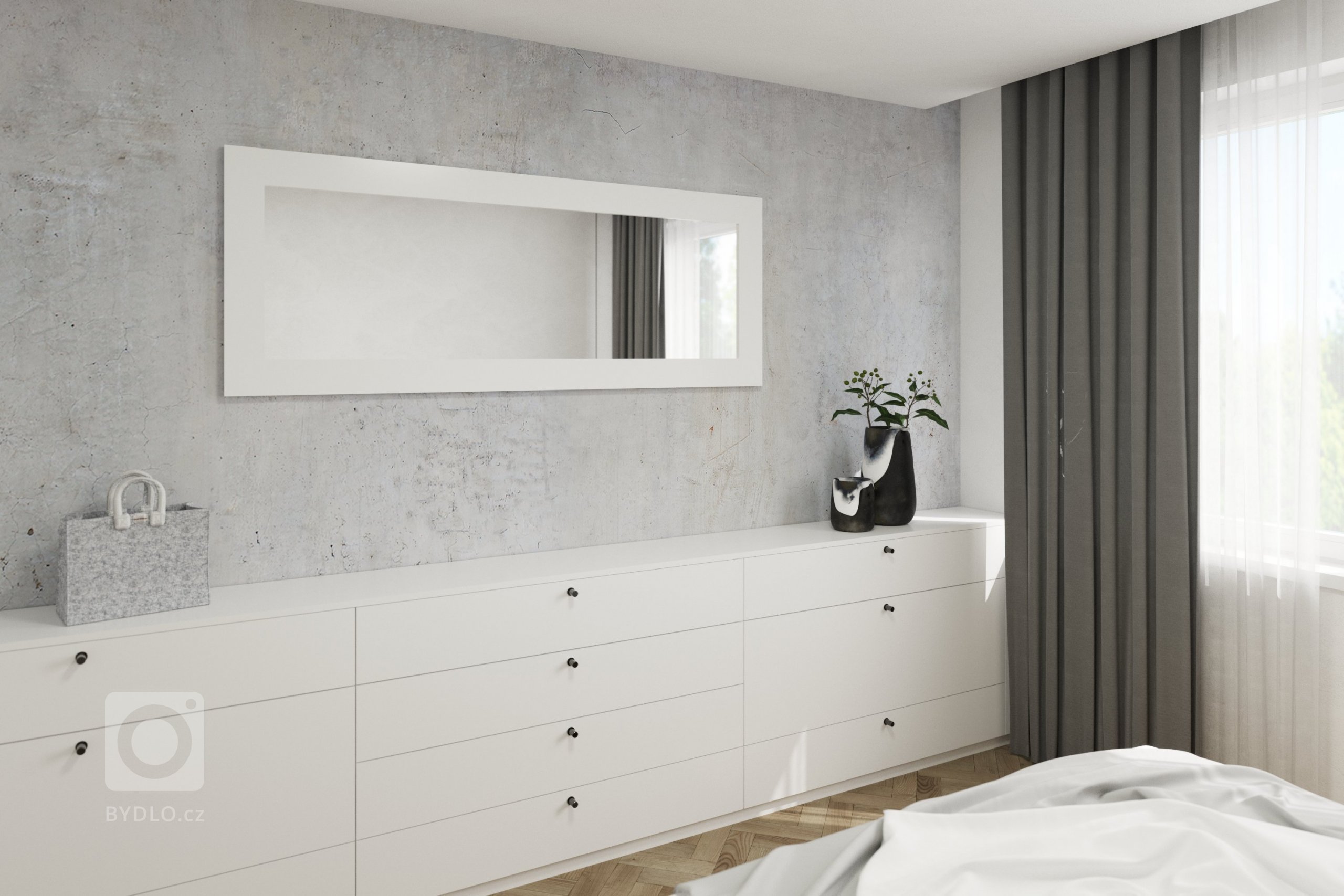 Jedná se o funkční a&nbsp;moderní interiér v minimalistickém stylu, který splňuje požadavky současného bydlení. Byt&nbsp;v panelovém domě projde kompletní…