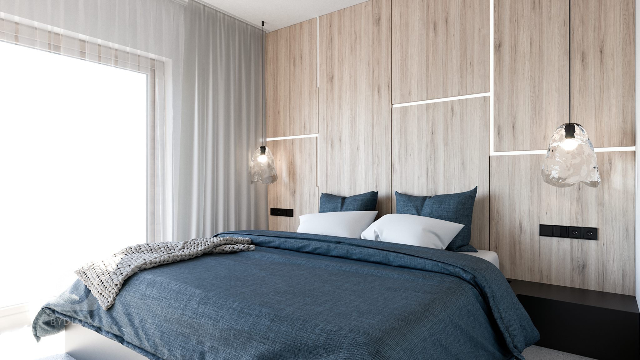 Návrh interiéru v developerském projektu Modřanka
