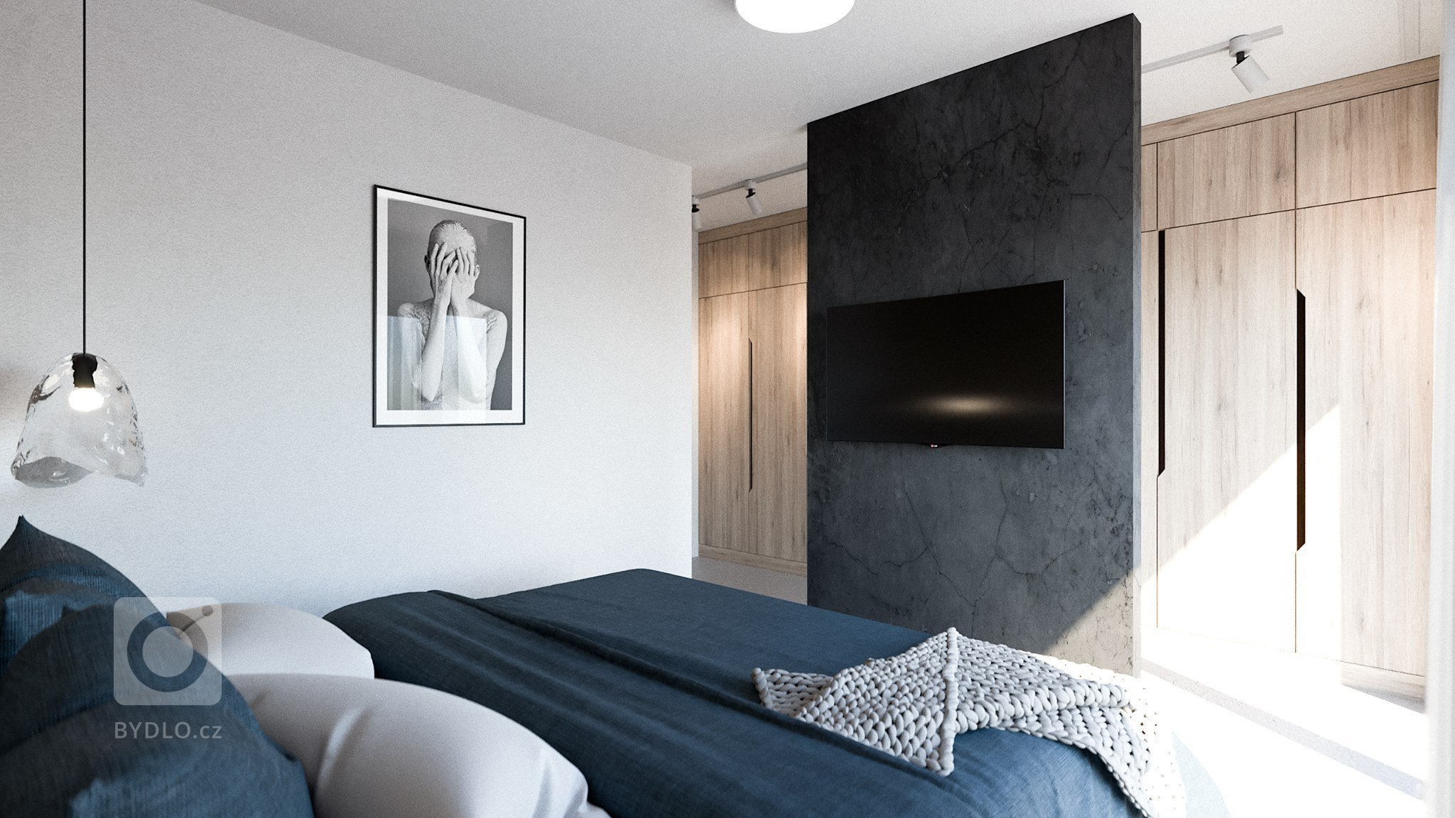 Návrh interiéru v developerském projektu Modřanka
