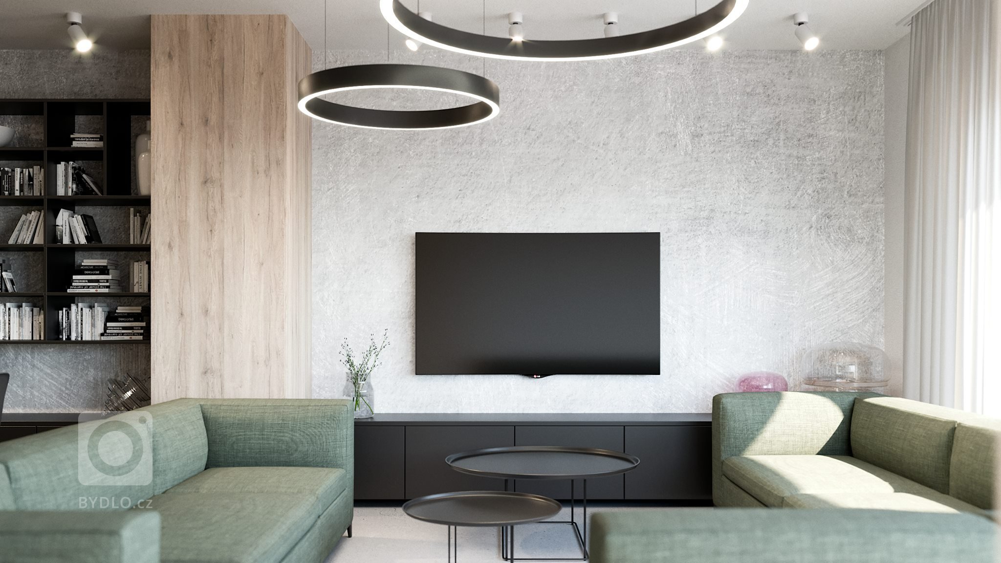 Návrh interiéru v developerském projektu Modřanka
