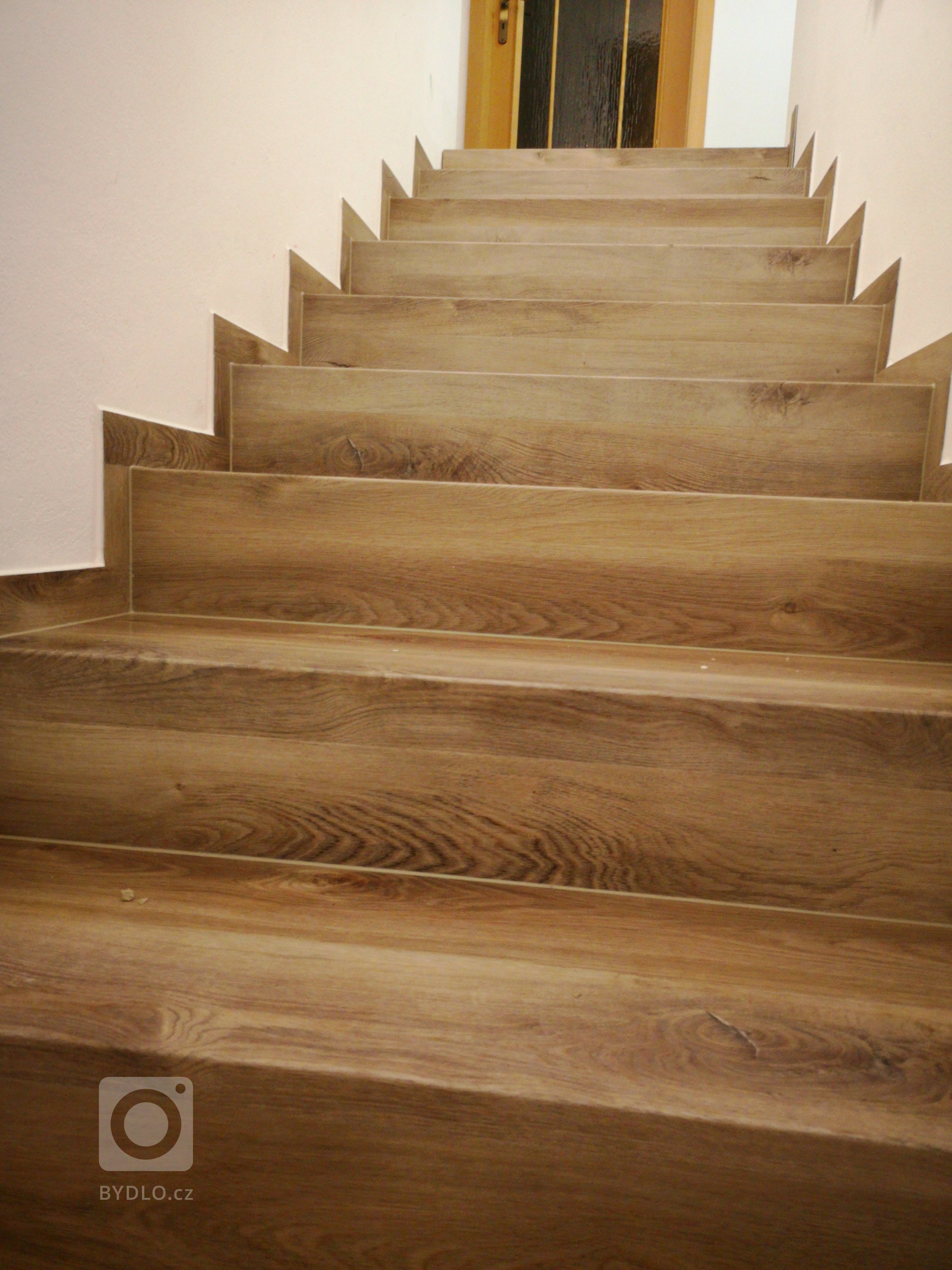 Detail vinylových schodů