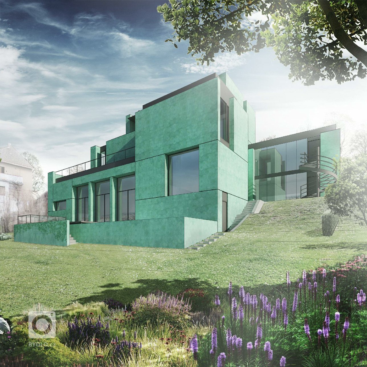 rodinný dům, Praha
spolupráce Jan Tesárek, Martin Tomášek
studie (2015)
