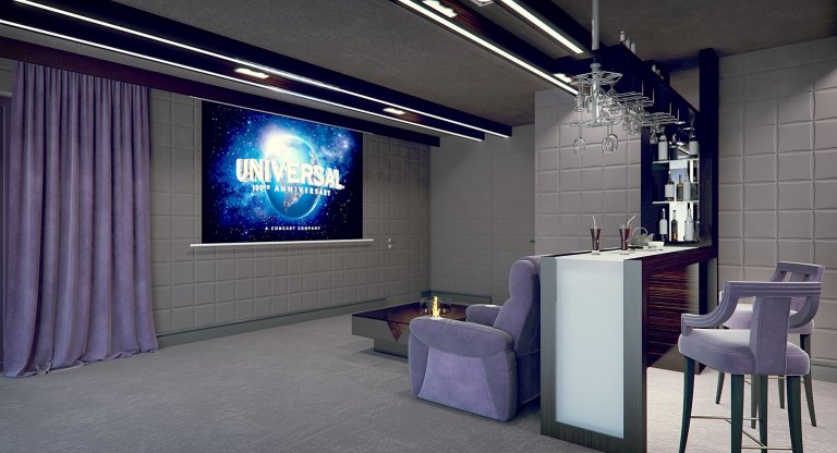 Jedna z variant návrhu iteriéru rodinného domu v Kamenicích.&nbsp;
