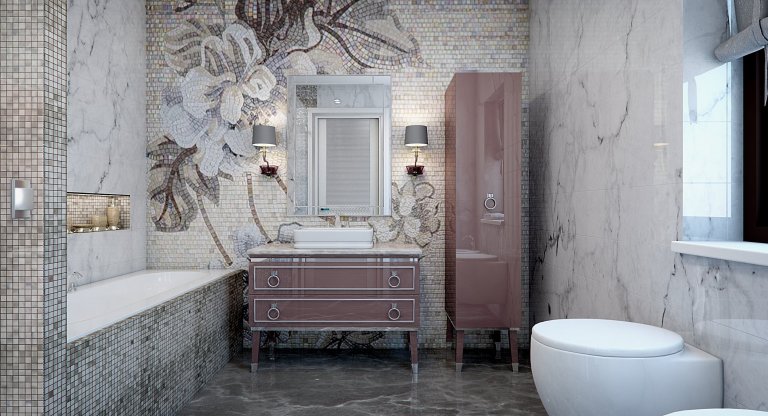 Jedna z variant návrhu iteriéru rodinného domu v Kamenicích.&nbsp;
