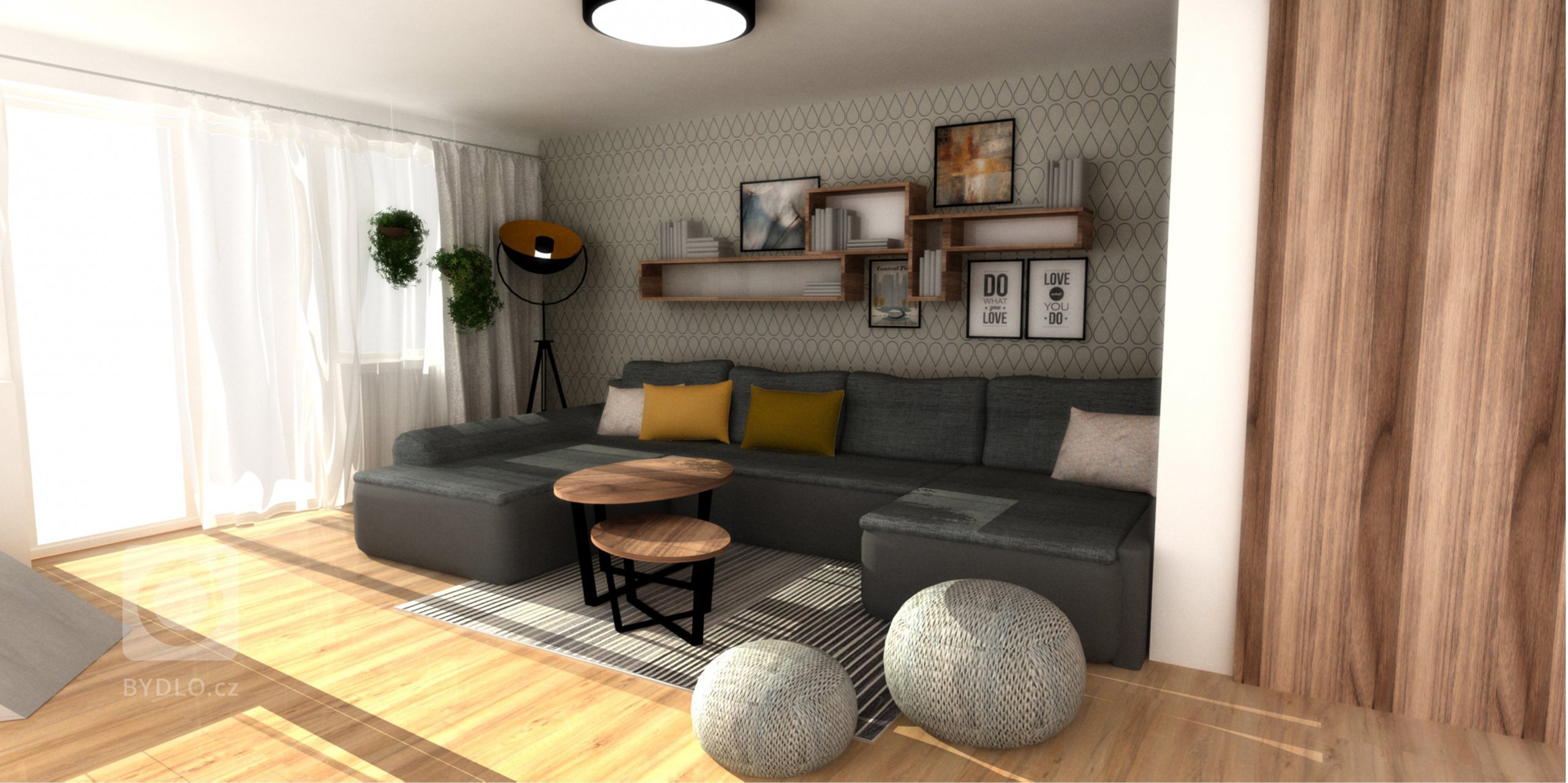 Projekt v realizaci, grafika, kam se podíváš.
