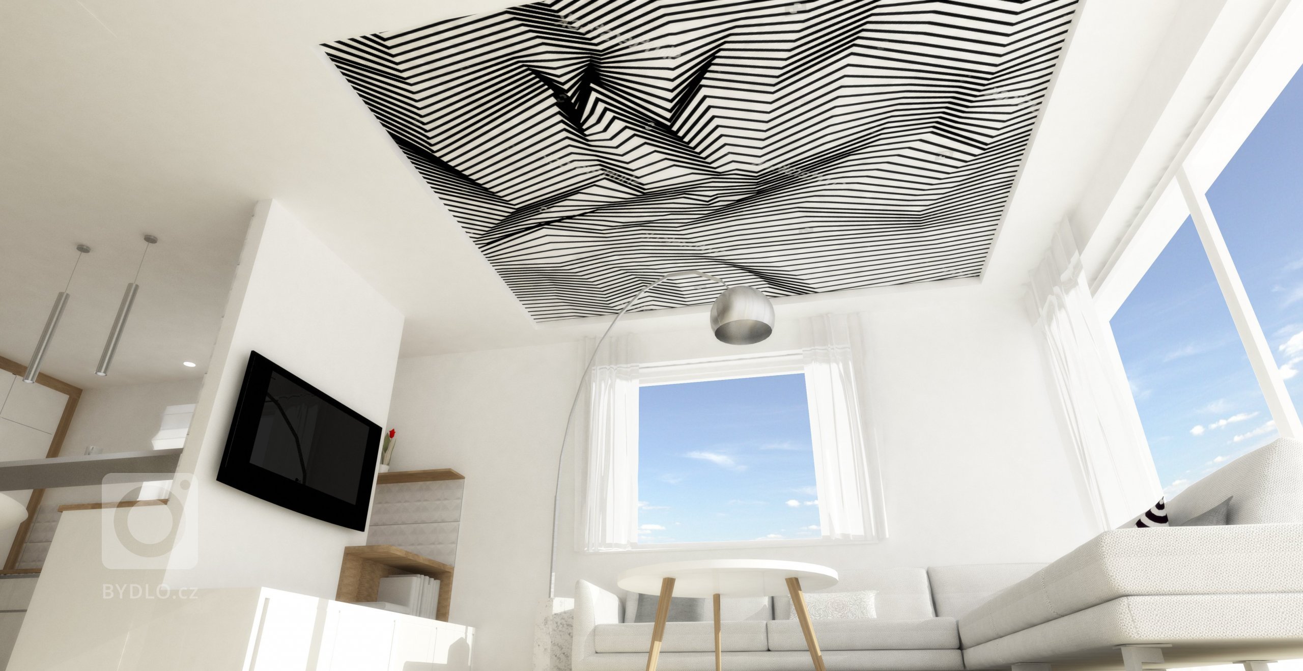 Návrh obývacího pokoje s kuchyní a jídelnou. Požadavek byl na jednoduchost a čistotu provedení, ale tajné přání bylo, aby to v detailu působilo luxusně.…