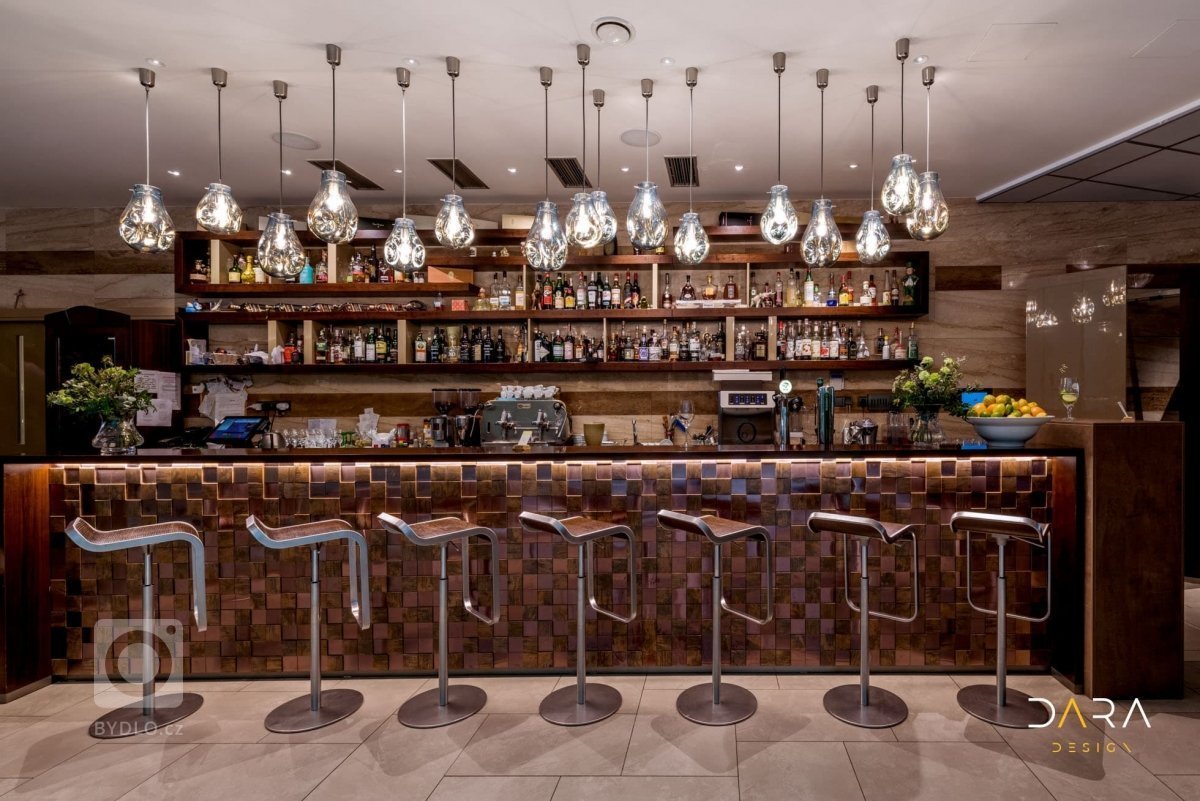 Dodávka mozaiek, obkladů a dlažeb v prestižní&nbsp;restauraci v Brně.&nbsp;
