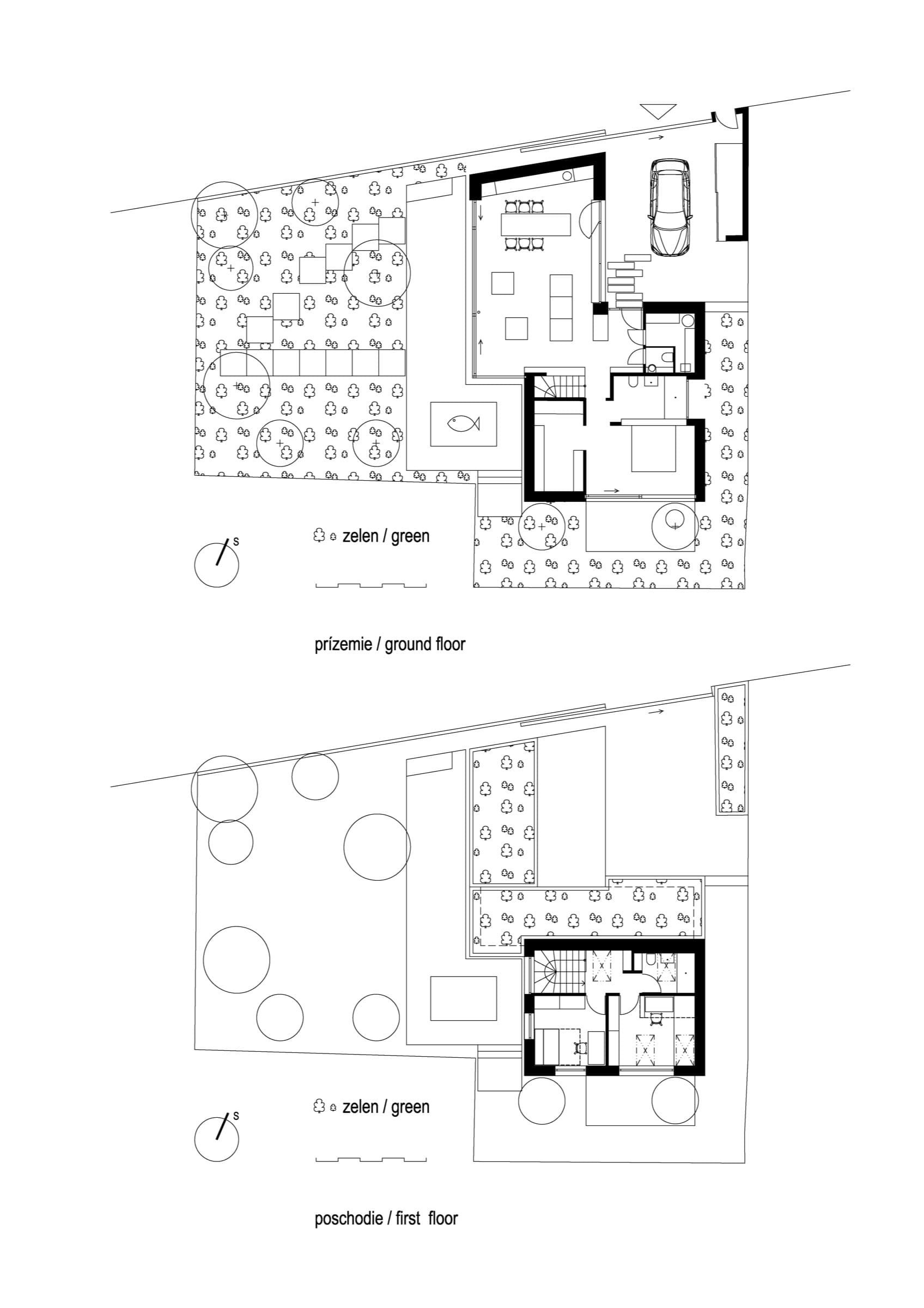 Malý rodinný dům ve starší zástavbě