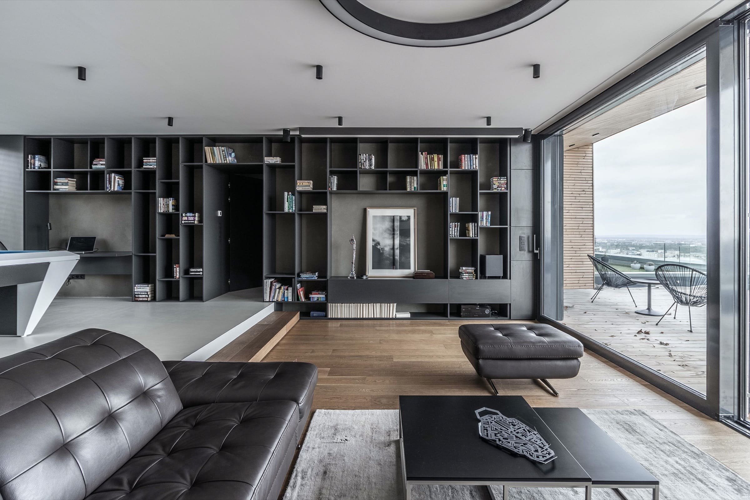 Mezonetový byt pro čtyřčlennou rodinu na bratislavské Kolibě