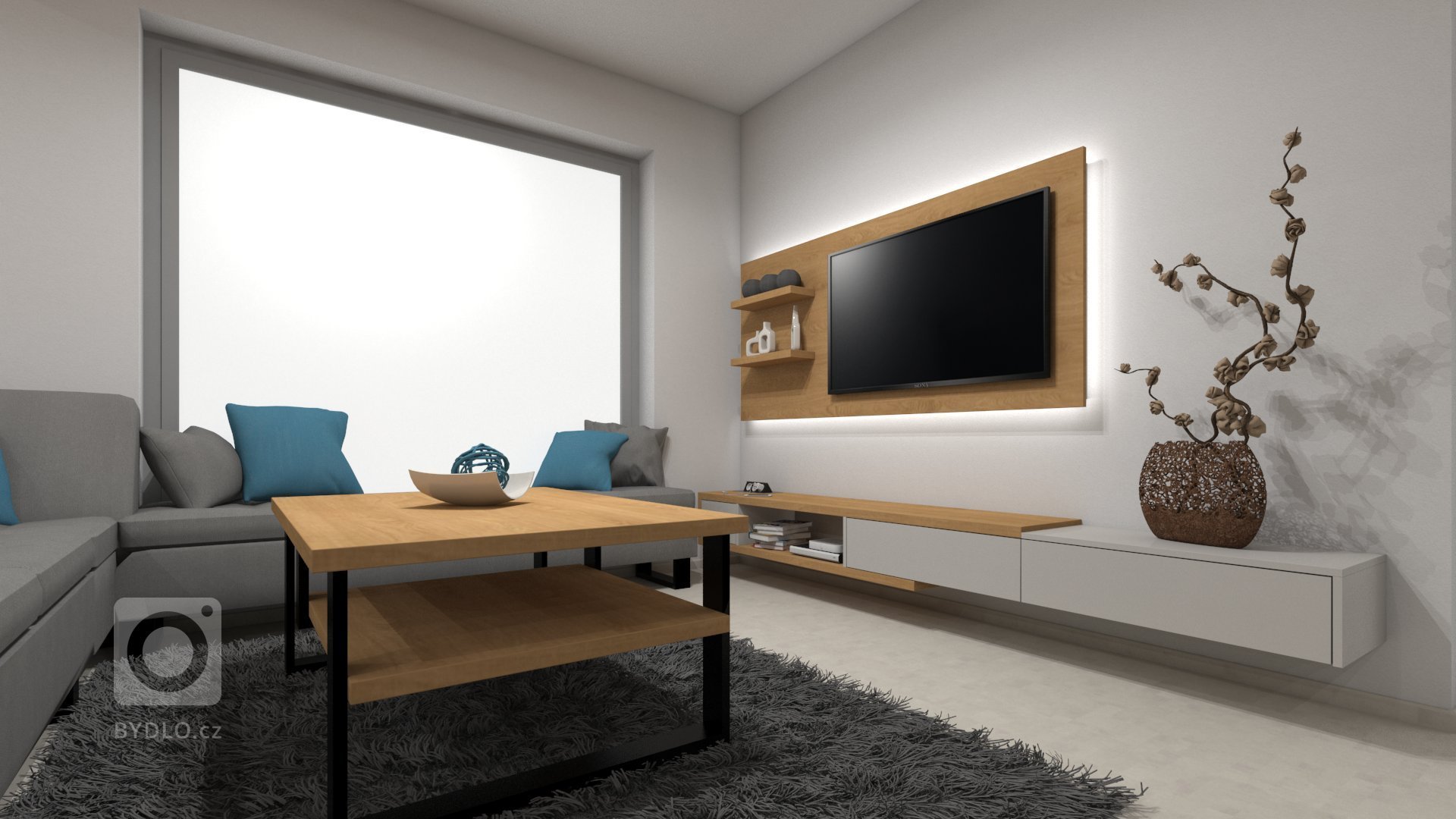 Klientovo zadání znělo, že by chtěl moderní líbivý a dobře uspořádaný interiér kuchyně s obývacím pokojem. Proto jsme zvolili světle šedou supermatnou v…