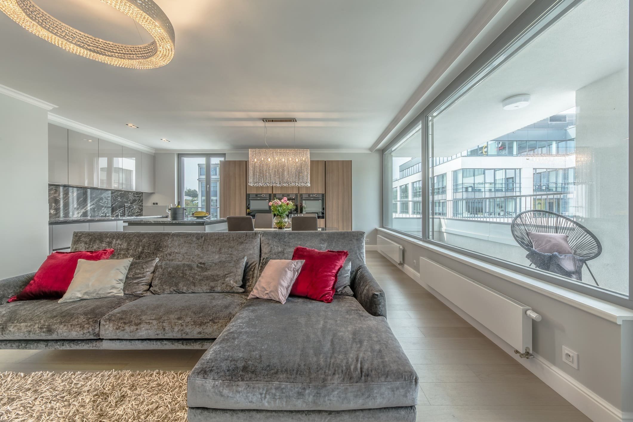 Luxusní, přitom decentní a vkusný - byt v Rezidenci Waltrovka